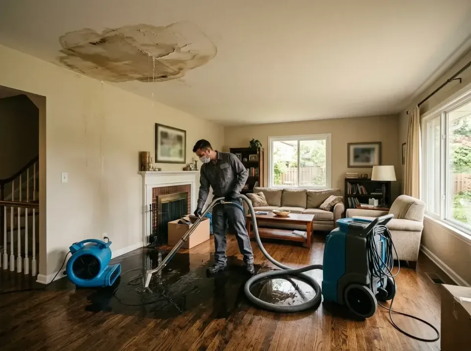 attic-pipe-burst-ceiling-drip-008 — frequently asked questions, Water Damage Restoration & Carpet Care in Mountain Green, UT